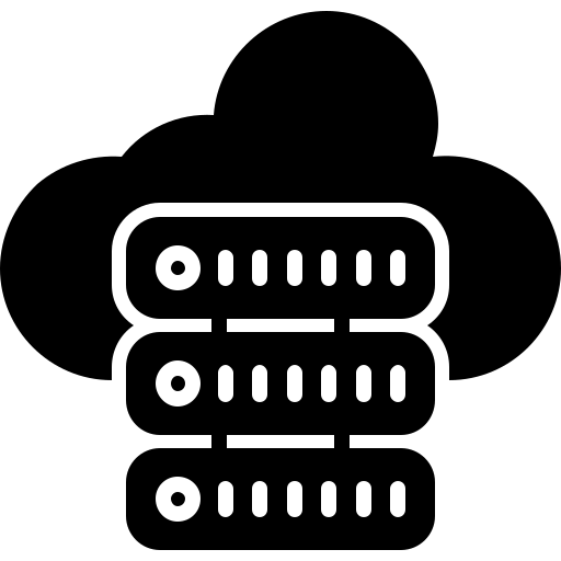 Server cloud system icon | ZakHost